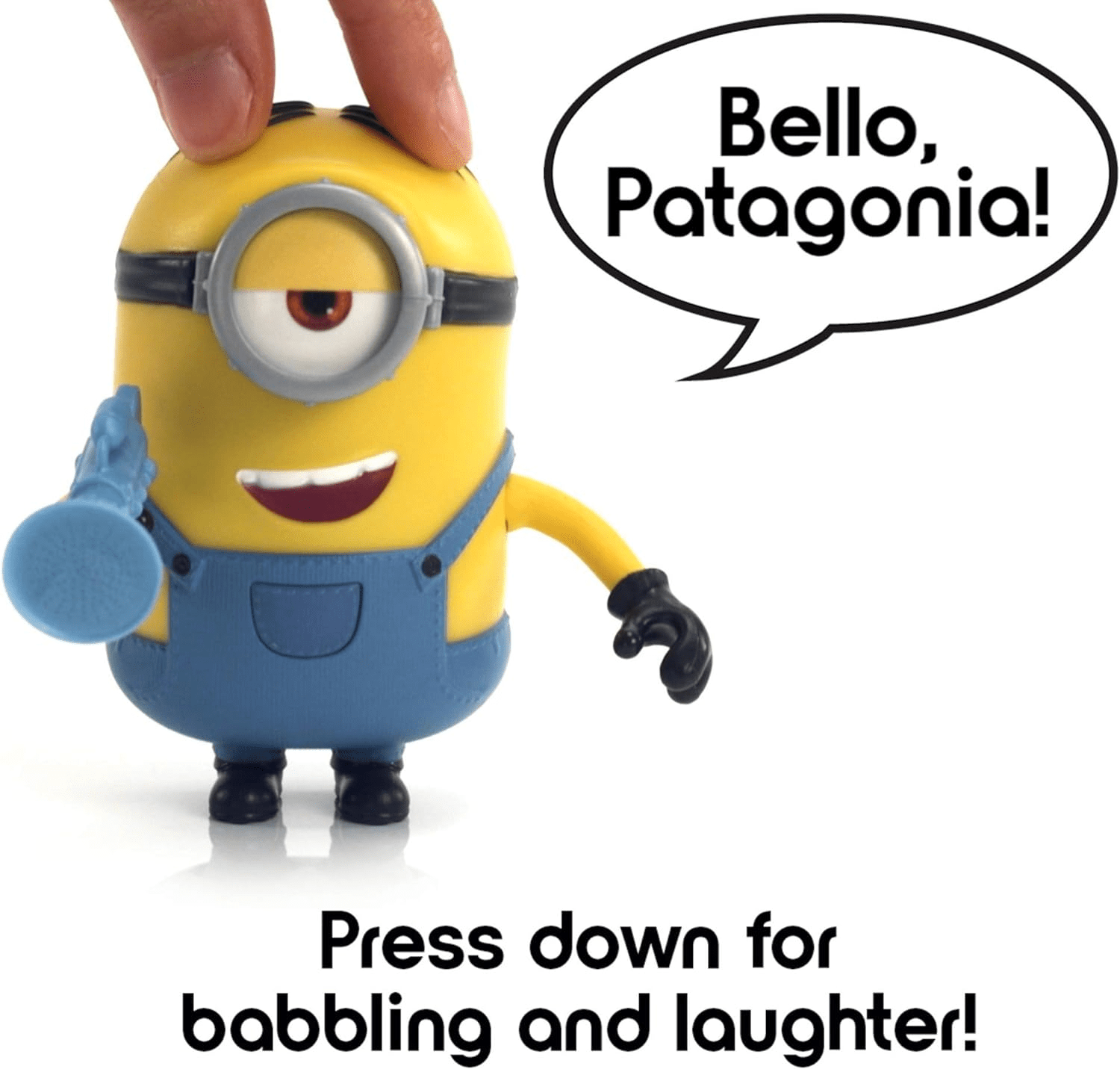 Unleash the Mischievous Fun with Minions The Rise of Gru Sing N Babble Stuart Interactive Action Figure